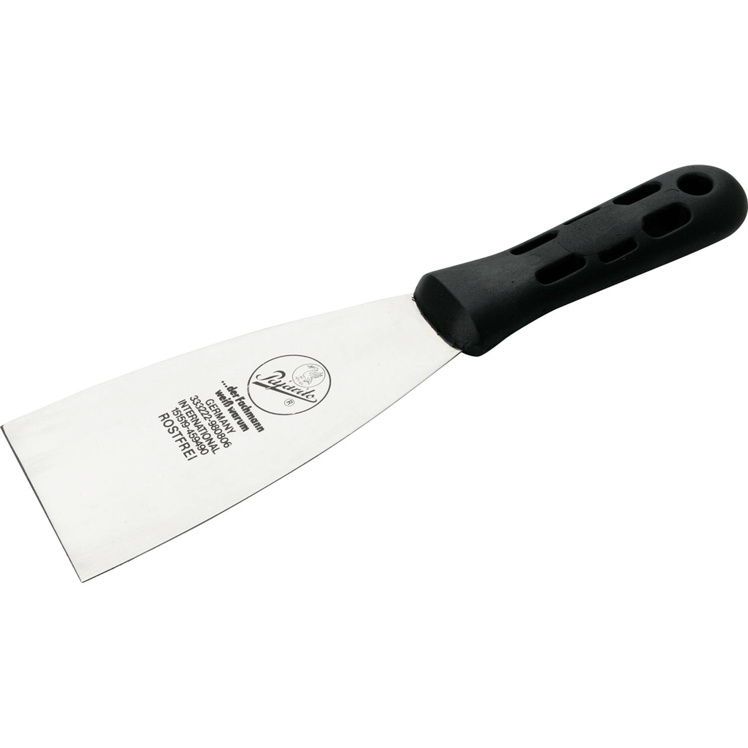PAJARITO Plamuurmes RVS 6cm, 12 stuks